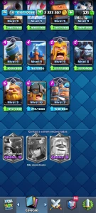 Conta Supercell com Clash Royale e Brawl Star