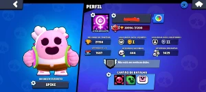 Conta Supercell com Clash Royale e Brawl Star