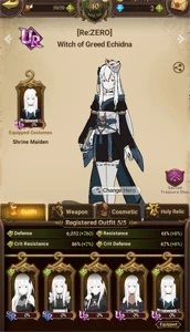 7DS Grand Cross [ Global - Re:Zero 6/6 + Cosméticos Pagos ] - Outros