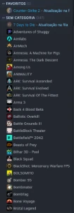 Conta Steam nível 182, 100jogos populares