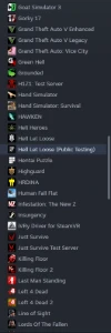 Conta Steam nível 182, 100jogos populares