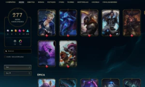Conta League of Legends + Valorant + Wild Rift LOL