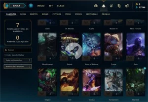 Conta Ouro 4 - Smurf LOL (league of legends) ELOMOON