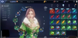 Mir4 Lvl 49- pronta para minerar Vale Oculto da Serpente