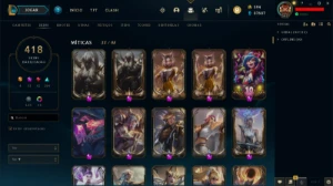 Conta Antiga Lol C/ Ryze Triunfante + Valorant + Tft + Lor - League of Legends