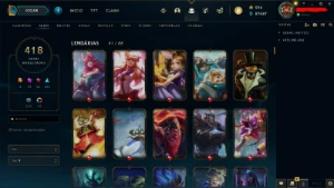 Conta Antiga Lol C/ Ryze Triunfante + Valorant + Tft + Lor - League of Legends