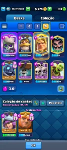 3 Em 1  Contas : Freefire , Clash Royale , Fortnite 🔥 - Free Fire