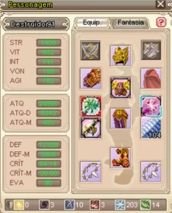 Conta Grand Fantasia tita lvl 91 GF