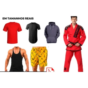 Kit 350 Moldes De Roupas Masculino Em PDF / Não Paga Frete - Others