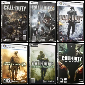 Call Of Duty (Coleção/6 Jogos) Pc - Outros