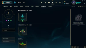 Conta Lol Ferro 4 - Skins Kayn, Jax E Xayah - League of Legends