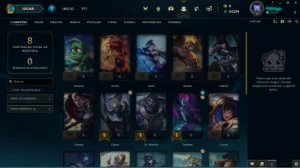 Conta Lol Ferro 4 - Skins Kayn, Jax E Xayah - League of Legends