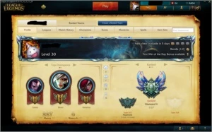 Combo 2 contas: Conta Diamante V + Conta Platina IV - League of Legends LOL