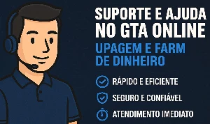 🎮 Pacotes GTA Online – Com Suporte e Segurança Total