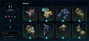 Conta TOP - League of Legends LOL