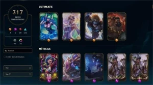 Conta TOP - League of Legends LOL