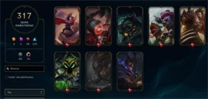 Conta TOP - League of Legends LOL