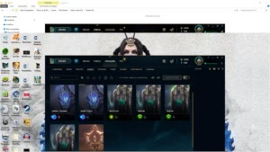 Conta Diamante 4 sem fazer a MD10, MMR alto, 90 skins - League of Legends LOL