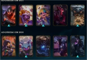 Conta LOL 2013 45 Skins Prata I LVL 108 - League of Legends