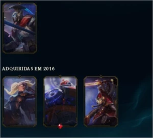 Conta LOL 2013 45 Skins Prata I LVL 108 - League of Legends