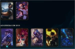 Conta LOL 2013 45 Skins Prata I LVL 108 - League of Legends
