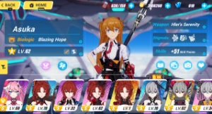 Conta Hoyoverse Genshin AR 56 | Honkai Lv 78 Com Asuka - Genshin Impact