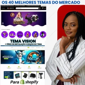 Pacote De Temas Shopify + De 40 Temas Exclusivos [2025] - Outros