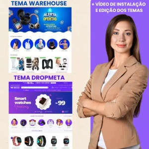 Pacote De Temas Shopify + De 40 Temas Exclusivos [2025] - Outros