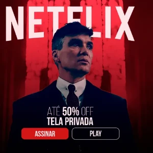Netflix Tela Privada Com Pin (30 Dias) Netflix 1 Tela - Assinaturas e Premium