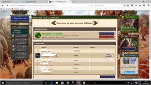 Paladin lvl 187 com 33 dias de premium - Tibia