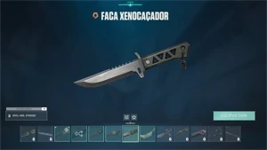 Conta de valorant com 3 facas