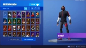CONTA COM SKIN DO GALAXY + IKONIK E VARIAS OUTRAS BARATA - Fortnite