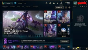 SMURF COM 6K DE RP E 53K DE ESSENCIA - League of Legends LOL