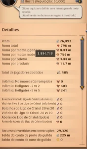 Conta Albion 800M de Fama Coletas FULL T8 - Outros
