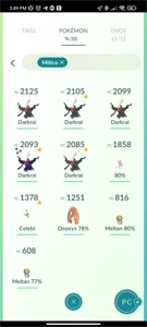Conta Pokémon Go Level 39 Instinct Super