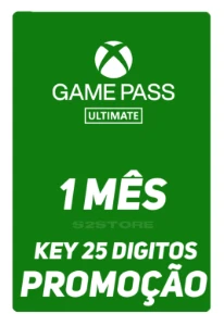 Xbox Game Pass Ultimate CODIGO 25 DIGITOS 1 Mês