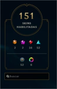 Conta League of legends LOL