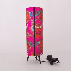 Luminária Coração Flamejante - Artesanato e Personalizados