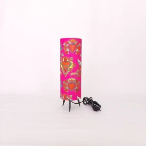 Luminária Coração Flamejante - Artesanato e Personalizados