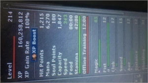 Vendo MS 214 - Belobra (Valor negociável) - Tibia