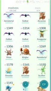 Conta Pokemon Go level 25 - Pokémon