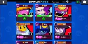 Conta de brawl stars barata