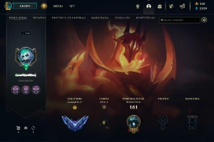 Conta league of legends Diamante 4 LOL