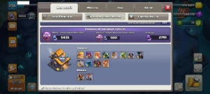 Clash of Clans CV 16 Semi FULL + CLÃ LEVEL 21