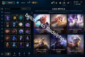 1684 Skins+Ahri VIP + Skins Raras(Pax, Silver Kayle, etc) - League of Legends LOL