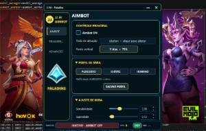Paladins - Aim Assist no teclado e mouse + Triggerbot - Outros