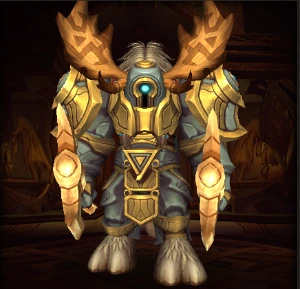 Set transmog wow - armadura de Placa + machadao dourado - p2 - Blizzard