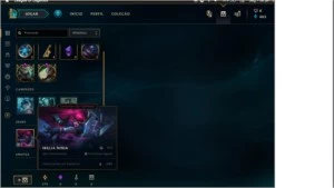 Conta LoL Platina com Skin Rara - League of Legends