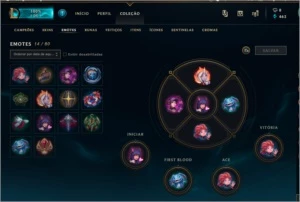Conta LoL Platina com Skin Rara - League of Legends