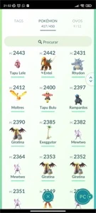 Conta pokemon lv 36 - Pokémon